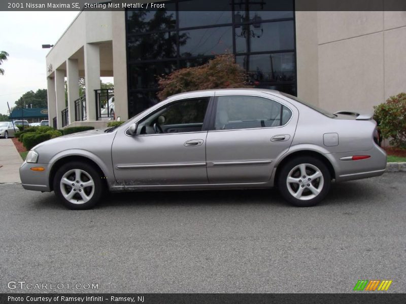 Sterling Mist Metallic / Frost 2001 Nissan Maxima SE