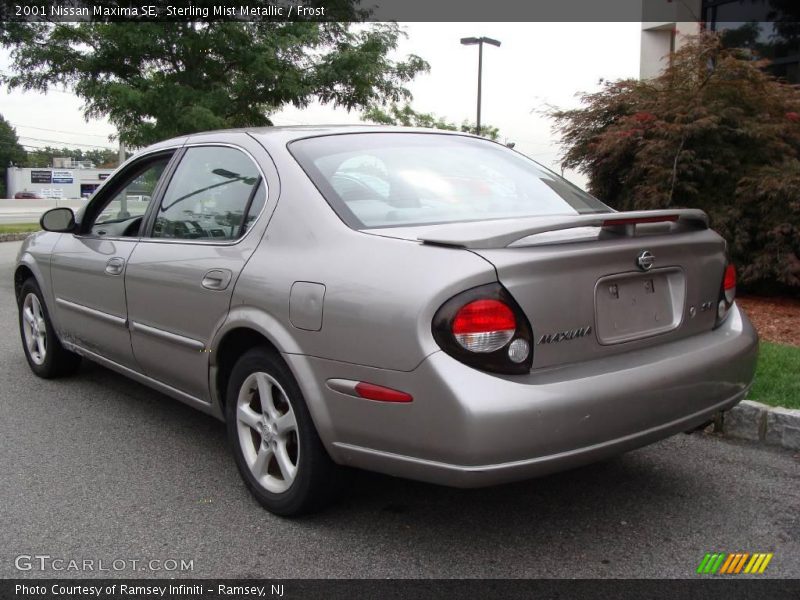 Sterling Mist Metallic / Frost 2001 Nissan Maxima SE