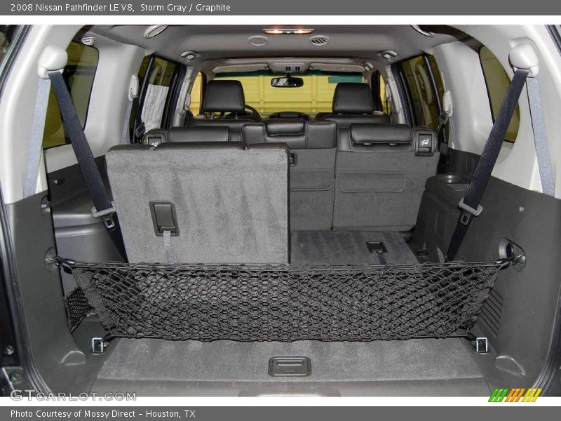 Storm Gray / Graphite 2008 Nissan Pathfinder LE V8