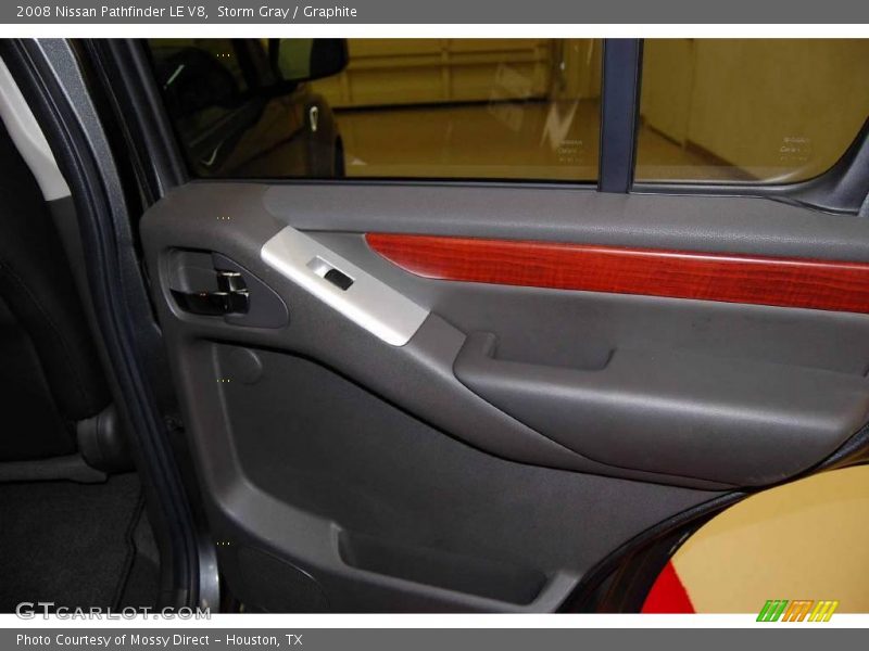 Storm Gray / Graphite 2008 Nissan Pathfinder LE V8