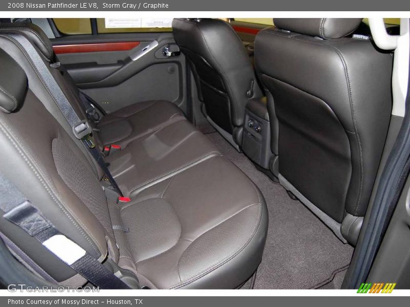 Storm Gray / Graphite 2008 Nissan Pathfinder LE V8