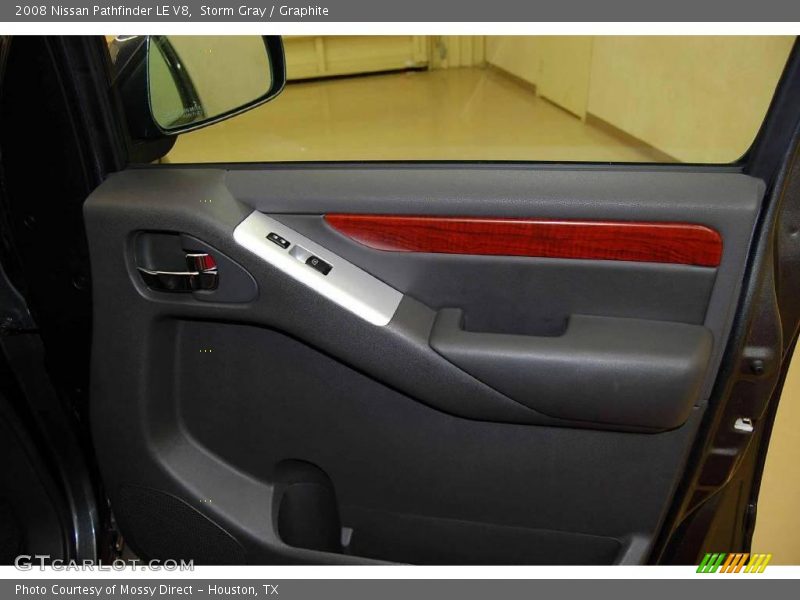 Storm Gray / Graphite 2008 Nissan Pathfinder LE V8