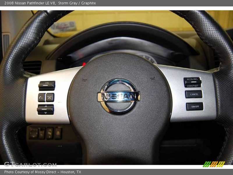 Storm Gray / Graphite 2008 Nissan Pathfinder LE V8