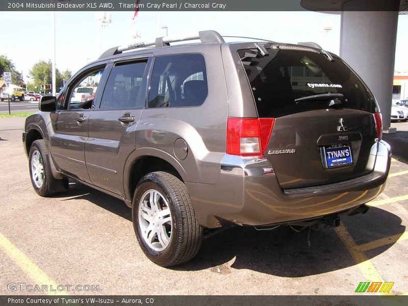 Titanium Gray Pearl / Charcoal Gray 2004 Mitsubishi Endeavor XLS AWD