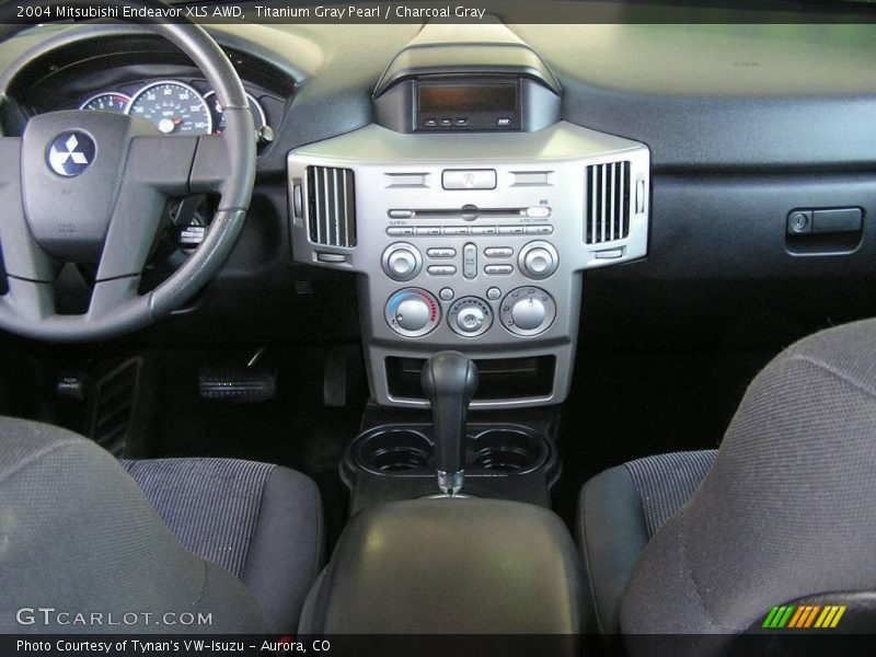 Titanium Gray Pearl / Charcoal Gray 2004 Mitsubishi Endeavor XLS AWD