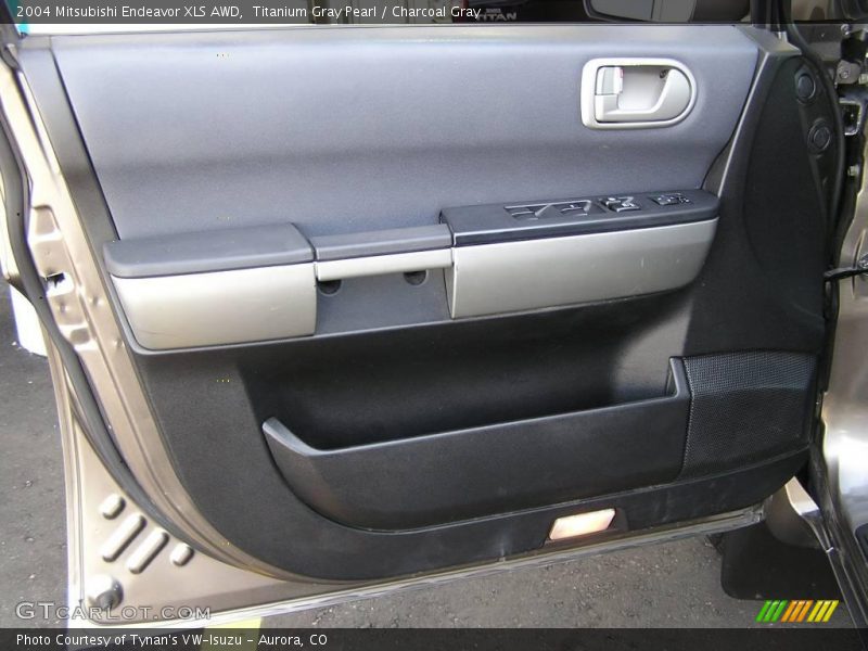Titanium Gray Pearl / Charcoal Gray 2004 Mitsubishi Endeavor XLS AWD