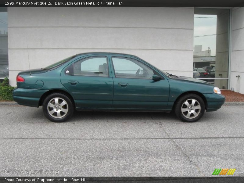 Dark Satin Green Metallic / Prairie Tan 1999 Mercury Mystique LS