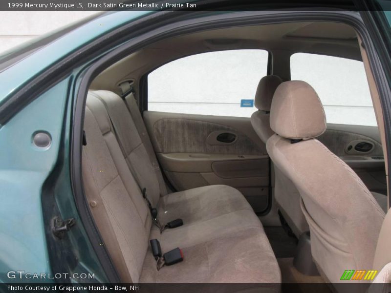 Dark Satin Green Metallic / Prairie Tan 1999 Mercury Mystique LS