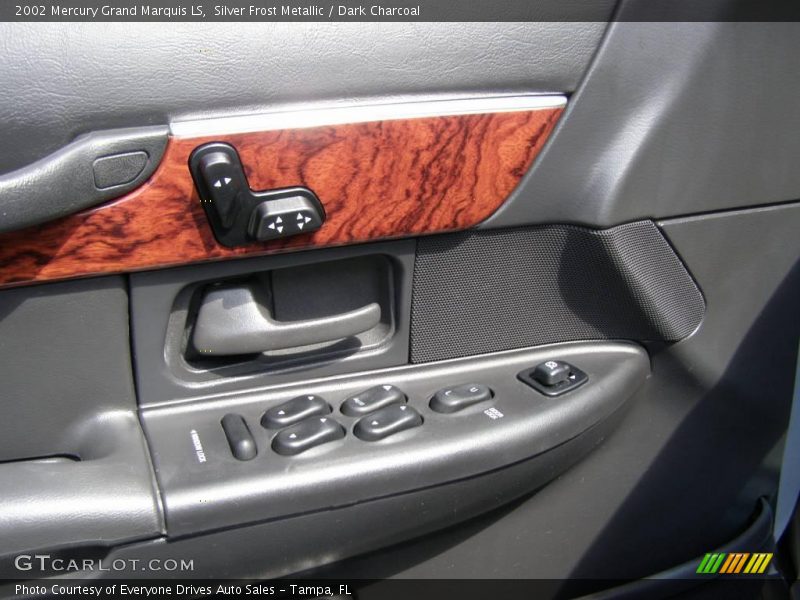 Silver Frost Metallic / Dark Charcoal 2002 Mercury Grand Marquis LS