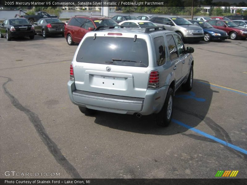 Satellite Silver Metallic / Pebble/Light Parchment 2005 Mercury Mariner V6 Convenience