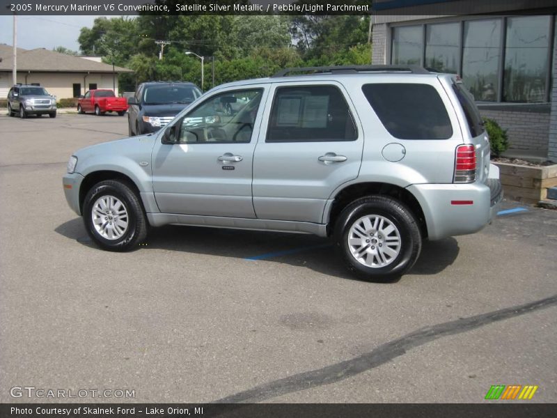 Satellite Silver Metallic / Pebble/Light Parchment 2005 Mercury Mariner V6 Convenience