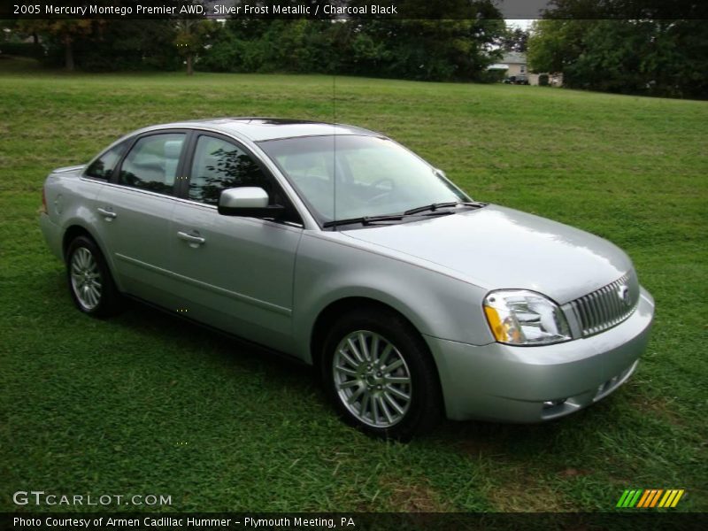 Silver Frost Metallic / Charcoal Black 2005 Mercury Montego Premier AWD