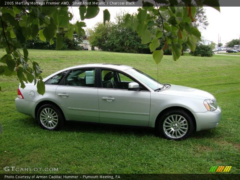 Silver Frost Metallic / Charcoal Black 2005 Mercury Montego Premier AWD