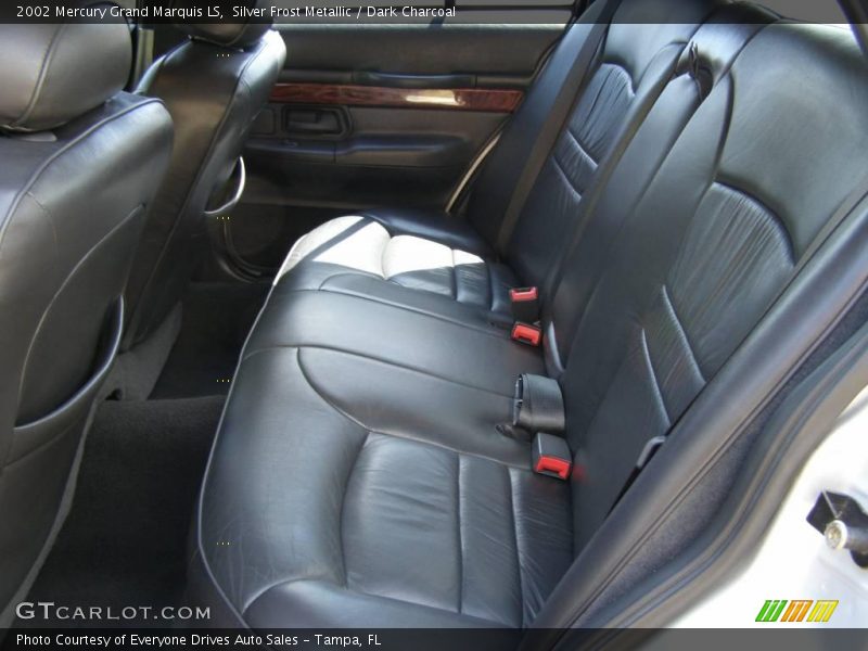 Silver Frost Metallic / Dark Charcoal 2002 Mercury Grand Marquis LS