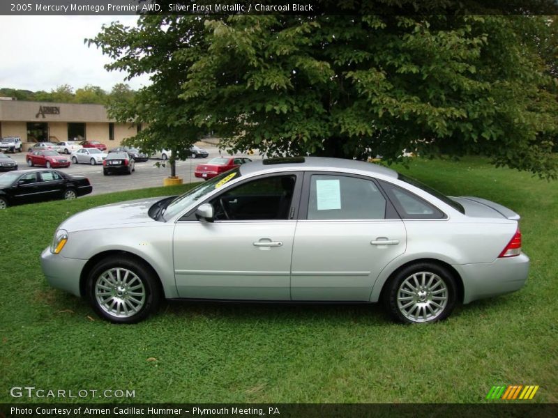 Silver Frost Metallic / Charcoal Black 2005 Mercury Montego Premier AWD