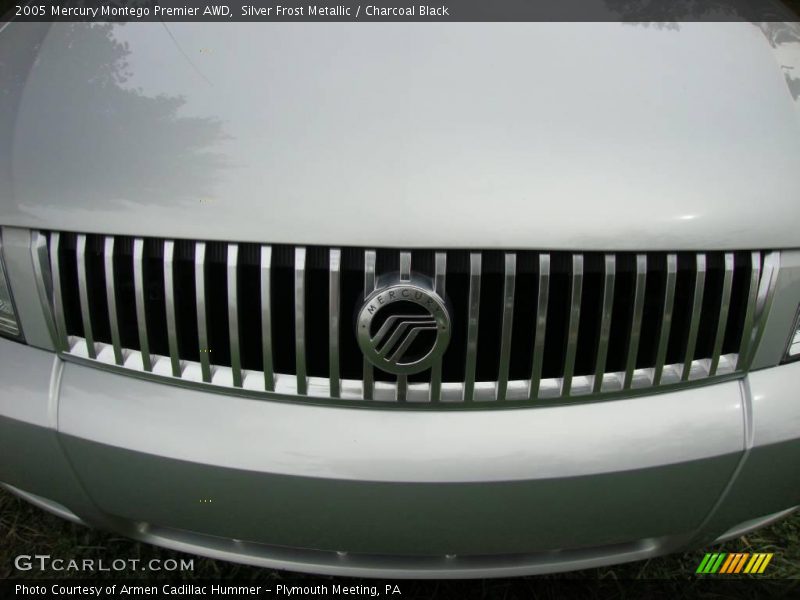 Silver Frost Metallic / Charcoal Black 2005 Mercury Montego Premier AWD