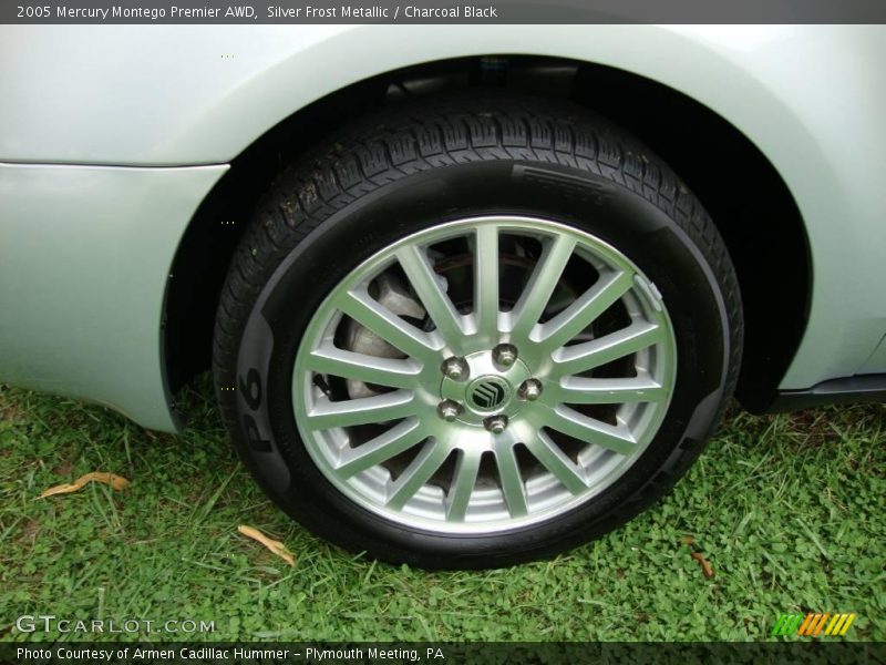 Silver Frost Metallic / Charcoal Black 2005 Mercury Montego Premier AWD