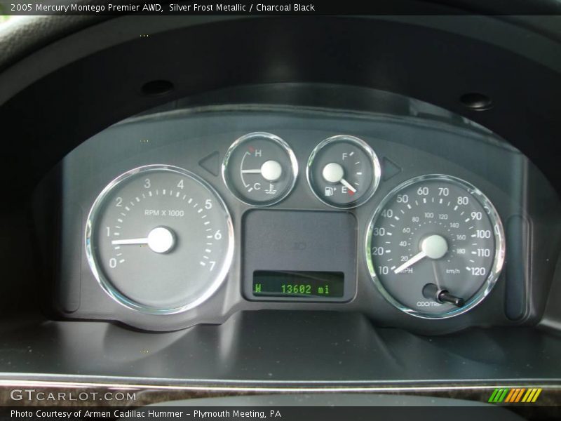 Silver Frost Metallic / Charcoal Black 2005 Mercury Montego Premier AWD