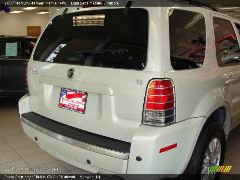 Light Sage Metallic / Pebble 2007 Mercury Mariner Premier 4WD