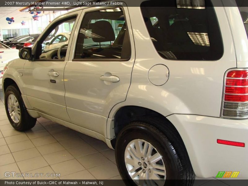 Light Sage Metallic / Pebble 2007 Mercury Mariner Premier 4WD