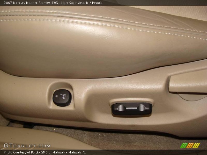 Light Sage Metallic / Pebble 2007 Mercury Mariner Premier 4WD