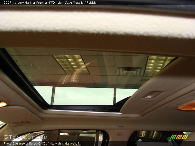 Light Sage Metallic / Pebble 2007 Mercury Mariner Premier 4WD