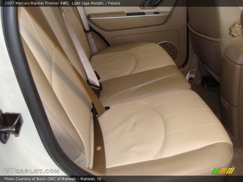Light Sage Metallic / Pebble 2007 Mercury Mariner Premier 4WD