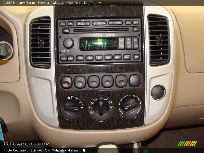 Light Sage Metallic / Pebble 2007 Mercury Mariner Premier 4WD