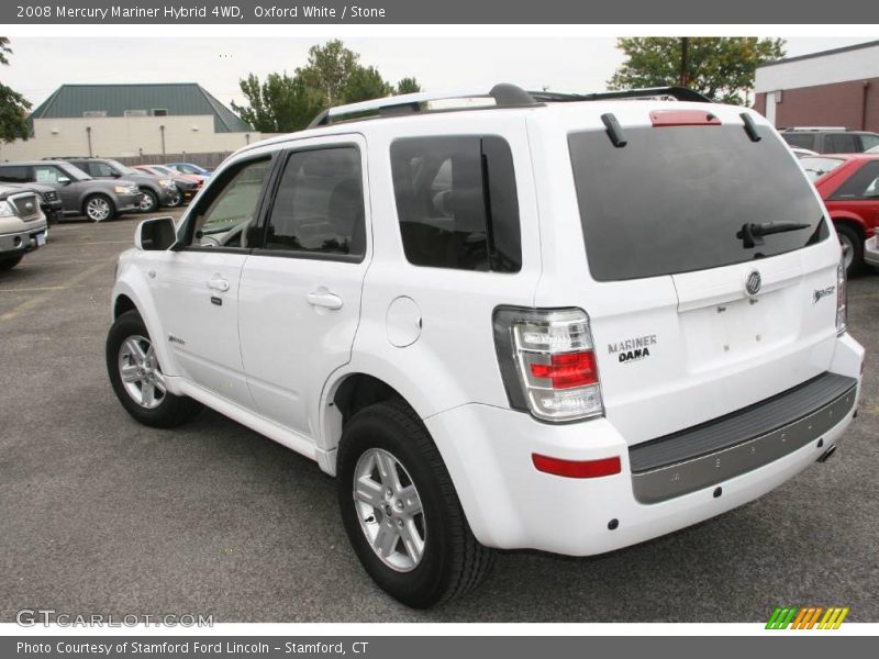 Oxford White / Stone 2008 Mercury Mariner Hybrid 4WD