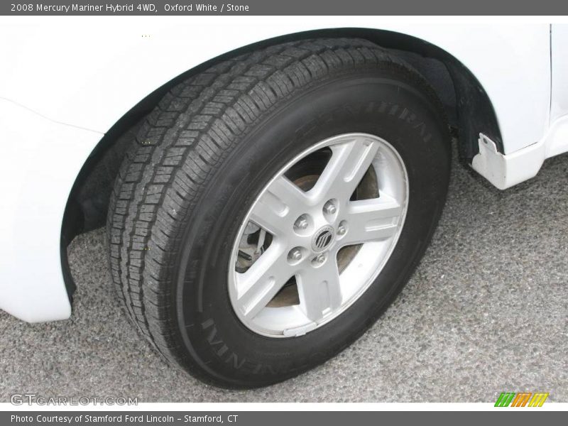 Oxford White / Stone 2008 Mercury Mariner Hybrid 4WD