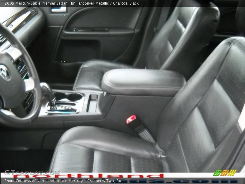 Brilliant Silver Metallic / Charcoal Black 2009 Mercury Sable Premier Sedan