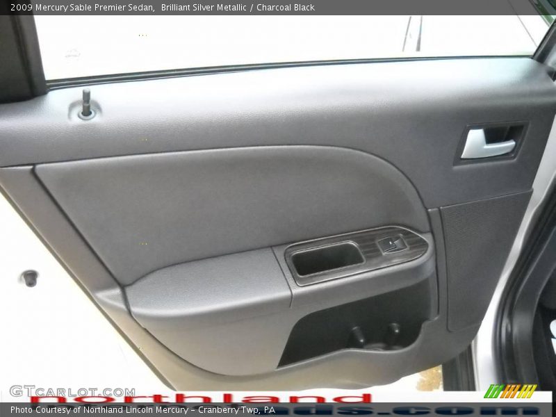 Brilliant Silver Metallic / Charcoal Black 2009 Mercury Sable Premier Sedan