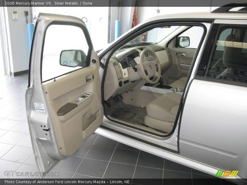 Silver Metallic / Stone 2008 Mercury Mariner V6