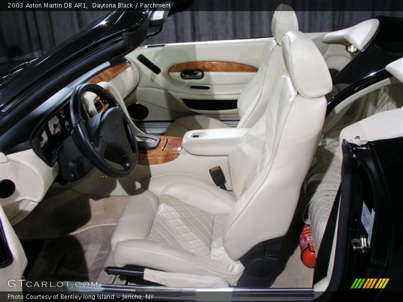 Daytona Black / Parchment 2003 Aston Martin DB AR1