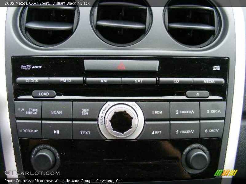 Brilliant Black / Black 2009 Mazda CX-7 Sport