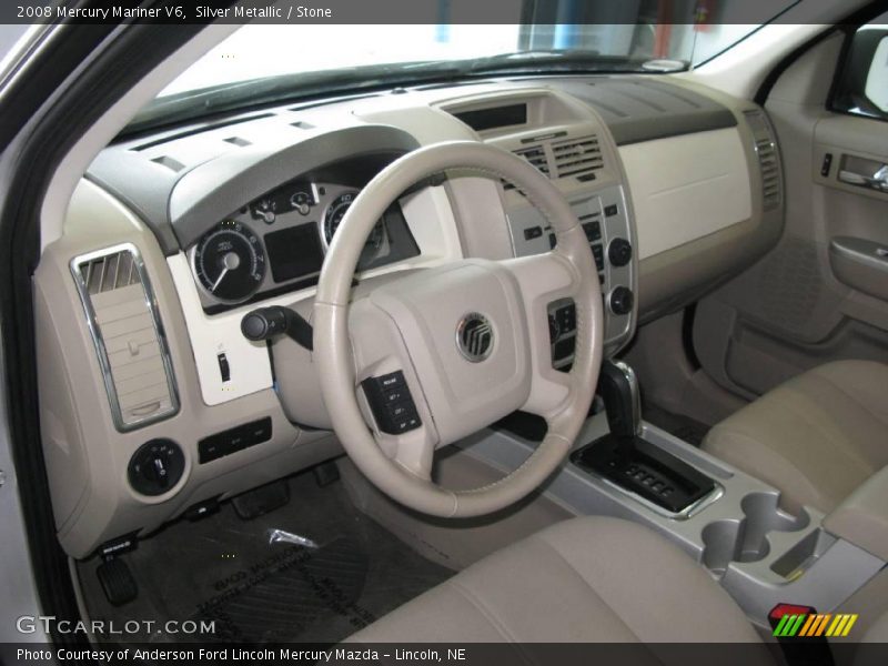 Silver Metallic / Stone 2008 Mercury Mariner V6