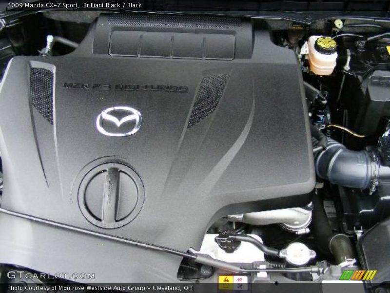 Brilliant Black / Black 2009 Mazda CX-7 Sport