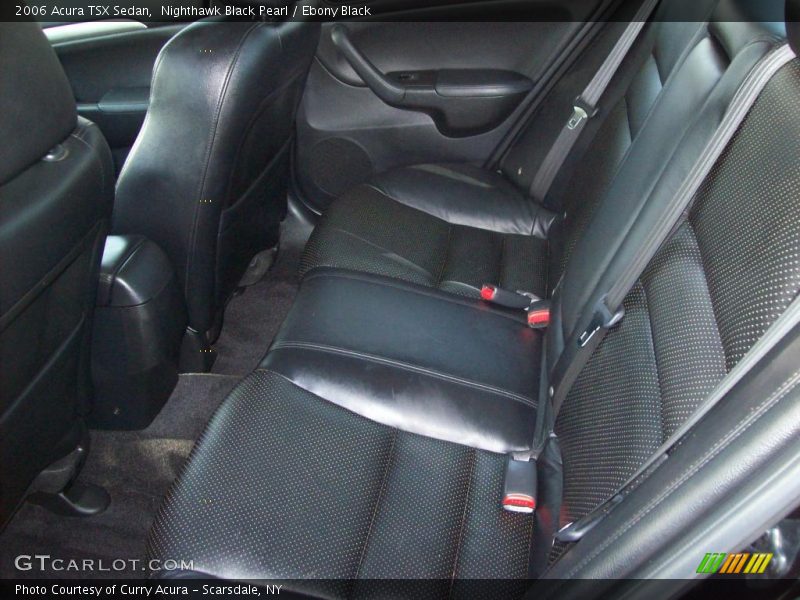 Nighthawk Black Pearl / Ebony Black 2006 Acura TSX Sedan