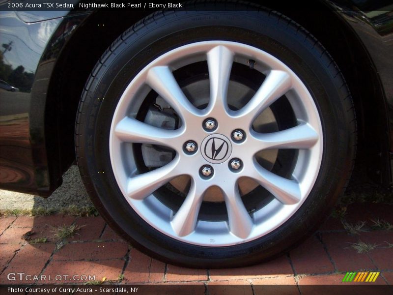 Nighthawk Black Pearl / Ebony Black 2006 Acura TSX Sedan