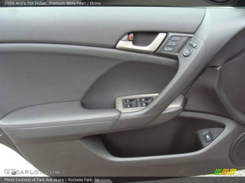 Premium White Pearl / Ebony 2009 Acura TSX Sedan