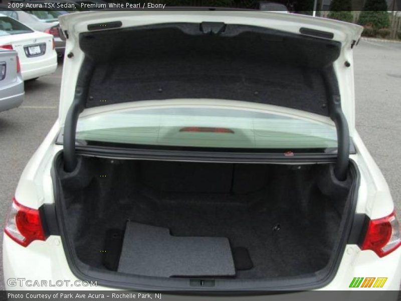 Premium White Pearl / Ebony 2009 Acura TSX Sedan