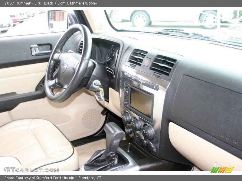 Black / Light Cashmere/Ebony 2007 Hummer H3 X