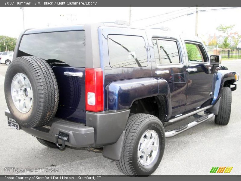 Black / Light Cashmere/Ebony 2007 Hummer H3 X