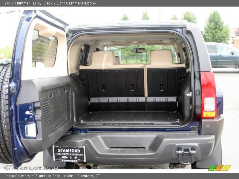 Black / Light Cashmere/Ebony 2007 Hummer H3 X