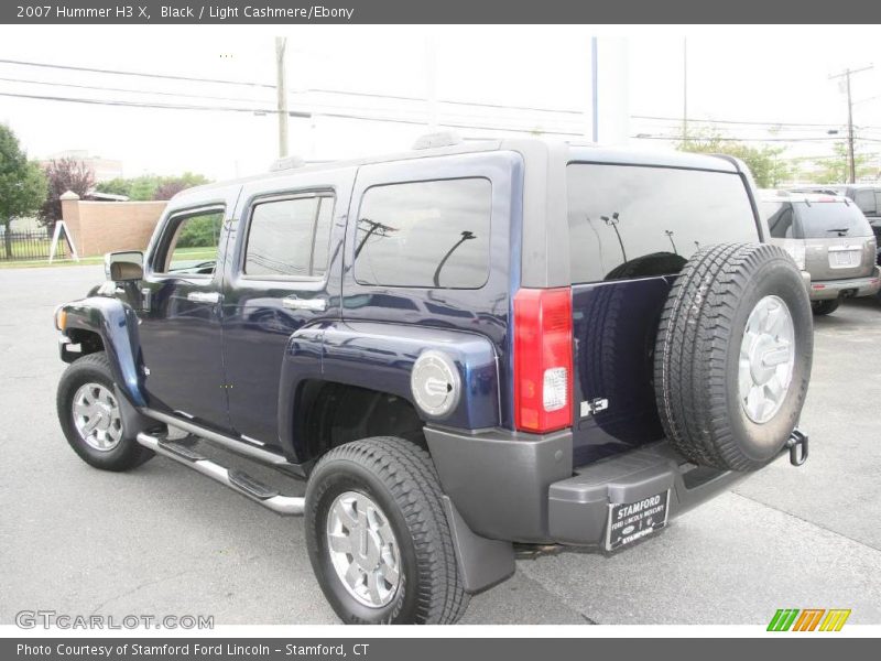 Black / Light Cashmere/Ebony 2007 Hummer H3 X