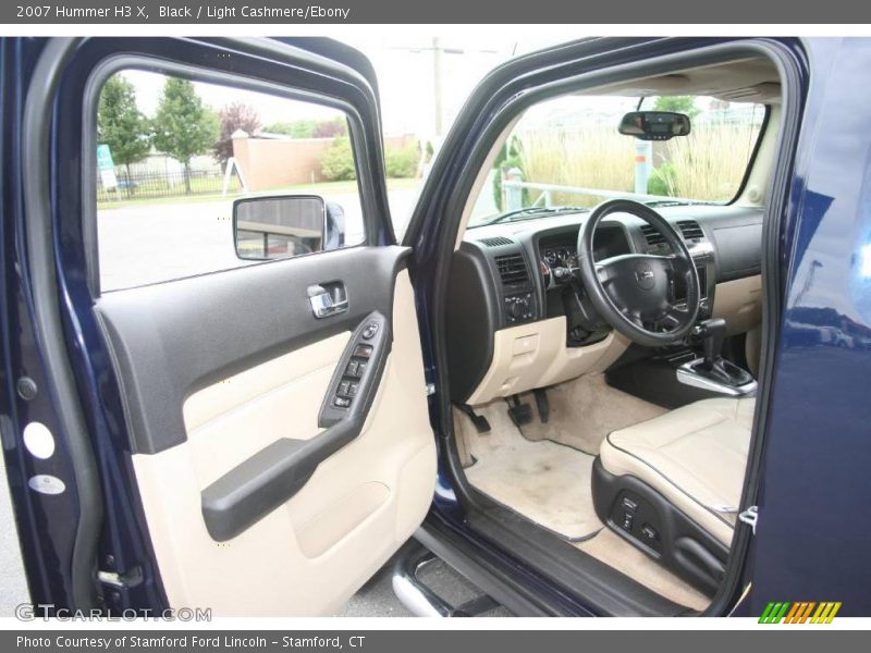 Black / Light Cashmere/Ebony 2007 Hummer H3 X