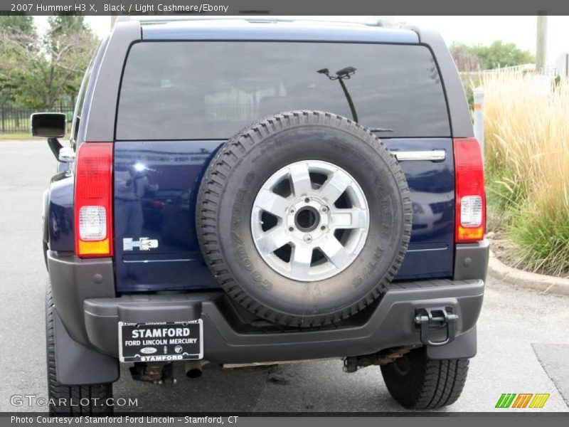Black / Light Cashmere/Ebony 2007 Hummer H3 X