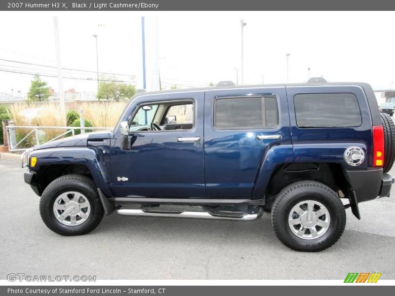 Black / Light Cashmere/Ebony 2007 Hummer H3 X
