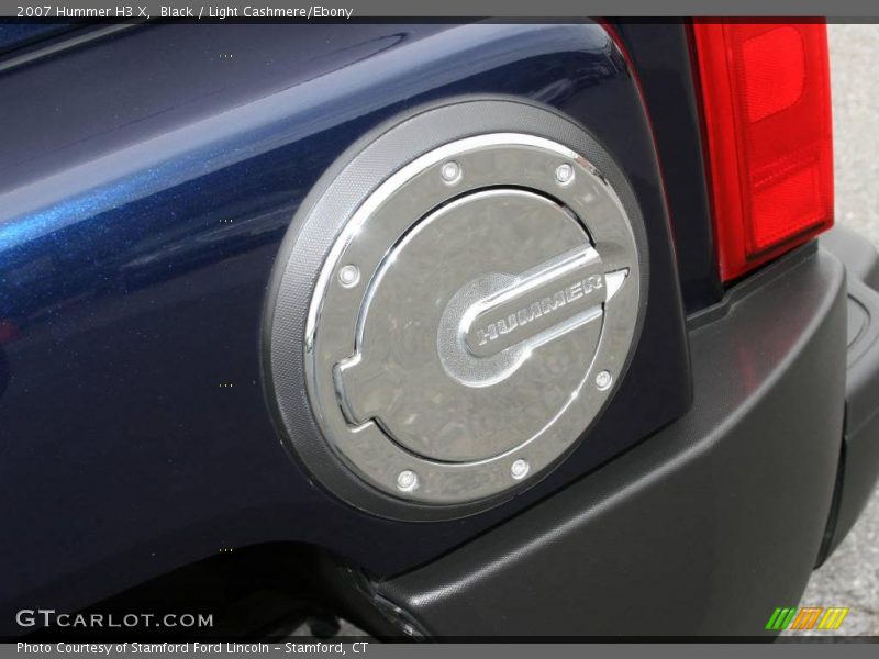 Black / Light Cashmere/Ebony 2007 Hummer H3 X