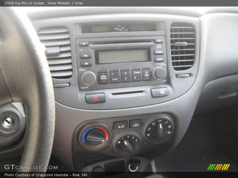 Silver Metallic / Gray 2008 Kia Rio LX Sedan